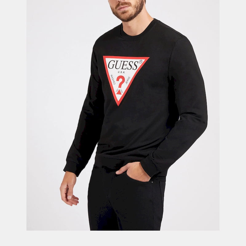 Guess Camisola Sweat M2yq37 K6zs1 Black Preto Shot4