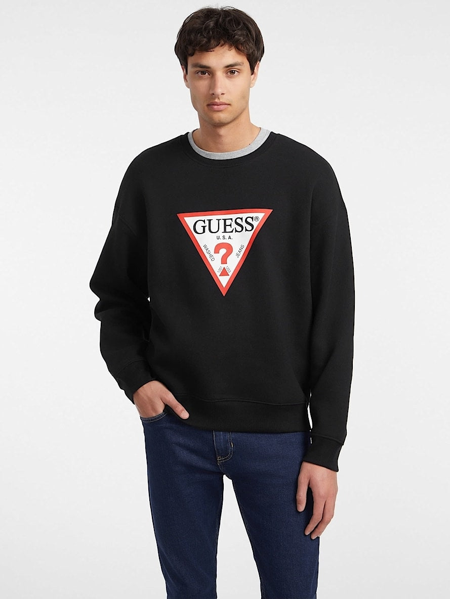 Guess Camisola Sweat M4yq21 K9v31 Black Preto_shot5