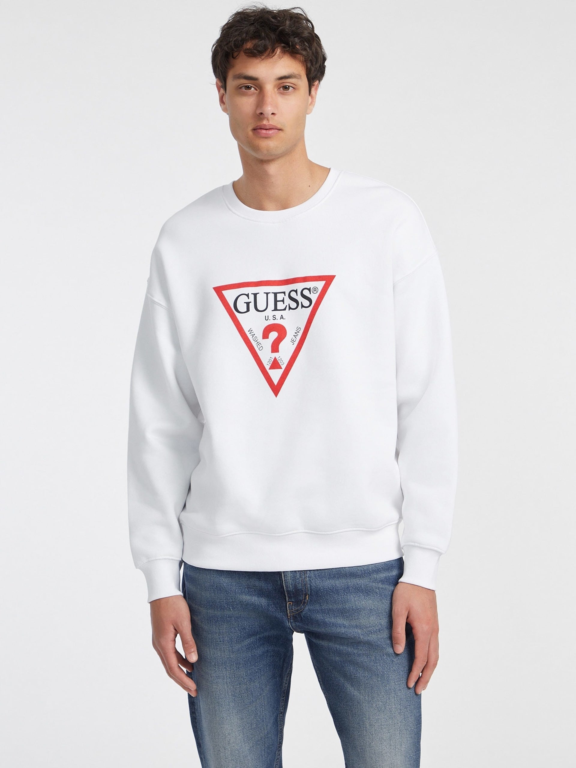 Guess Camisola Sweat M4yq21 K9v31 White Branco_shot4