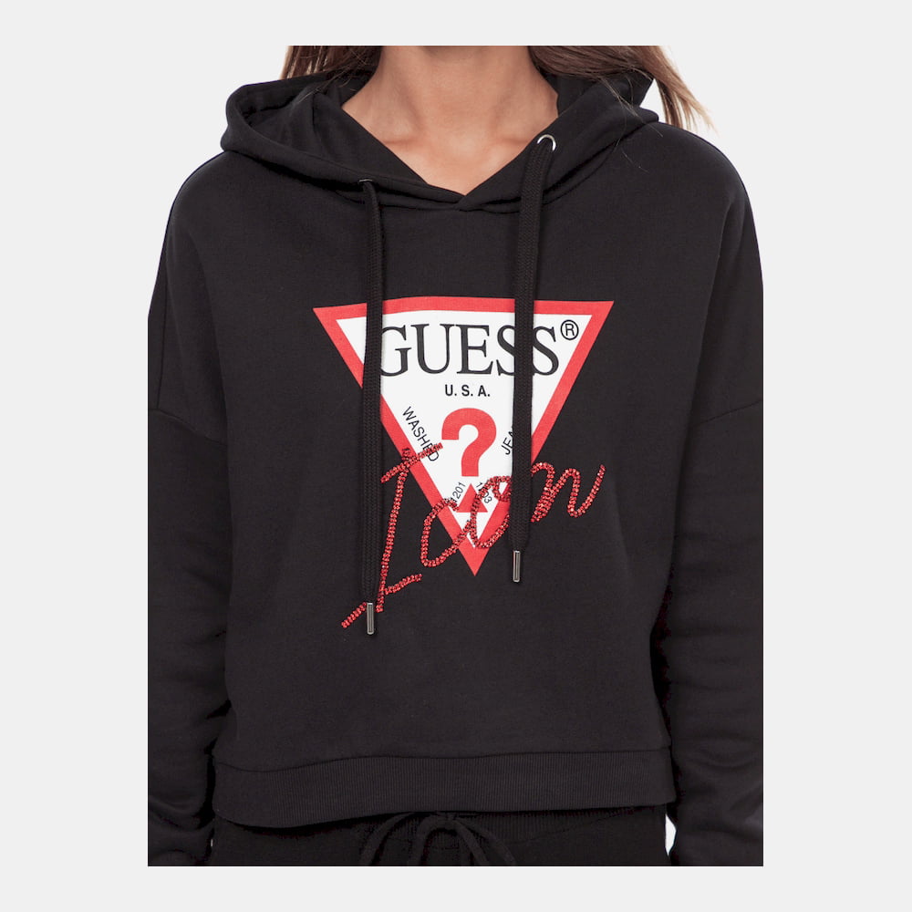 Guess Camisola Sweat W94q70 Black Preto Shot8