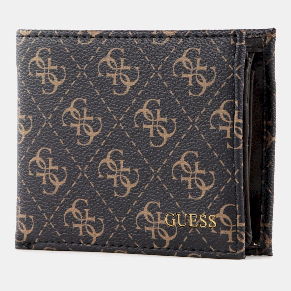 Guess Carteira Wallet Smvezllea24 Brown.logo Castanho Shot2