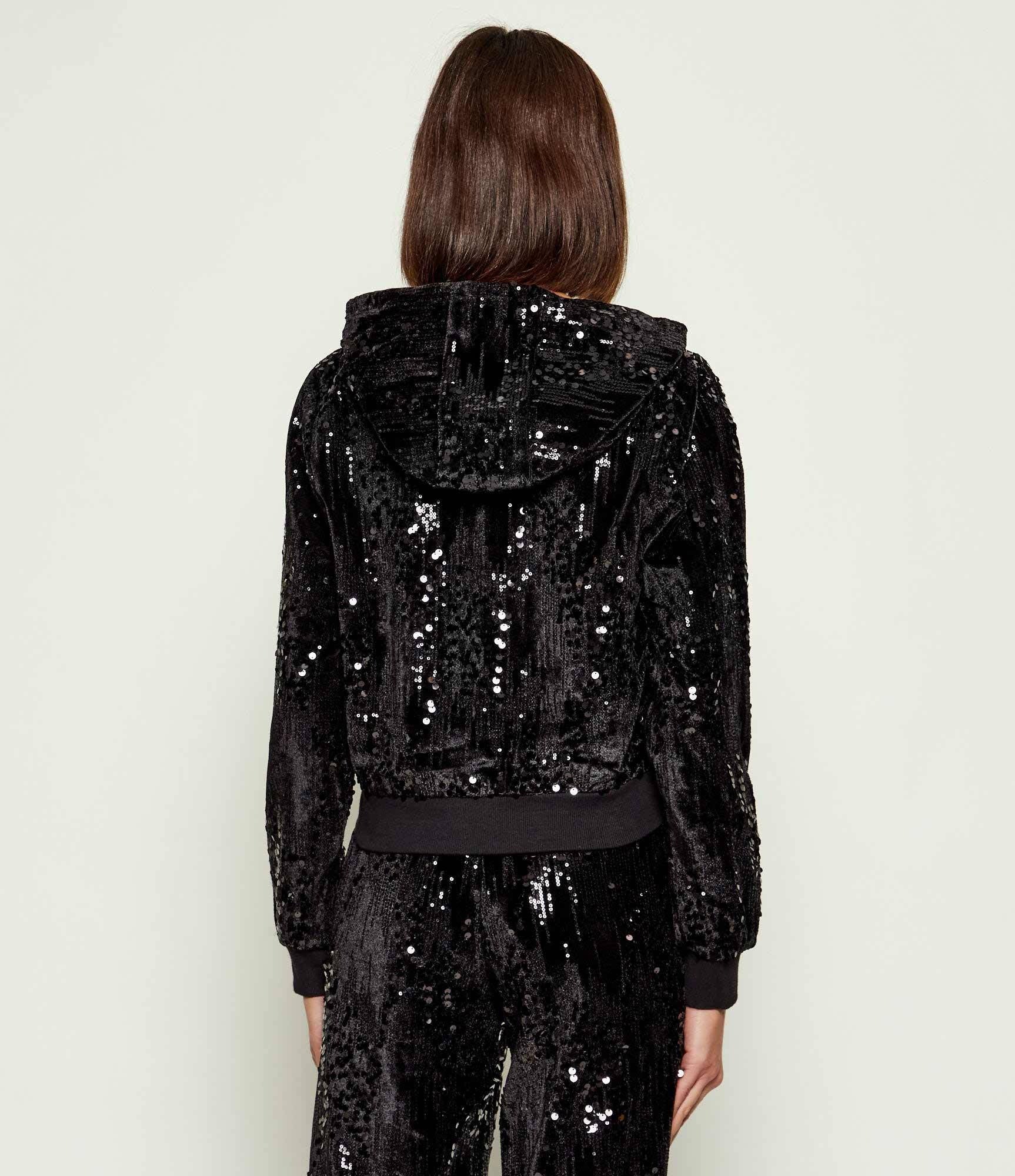 Guess Casaco Training Sweat Training V5bq02 K1922 Black Preto_shot3