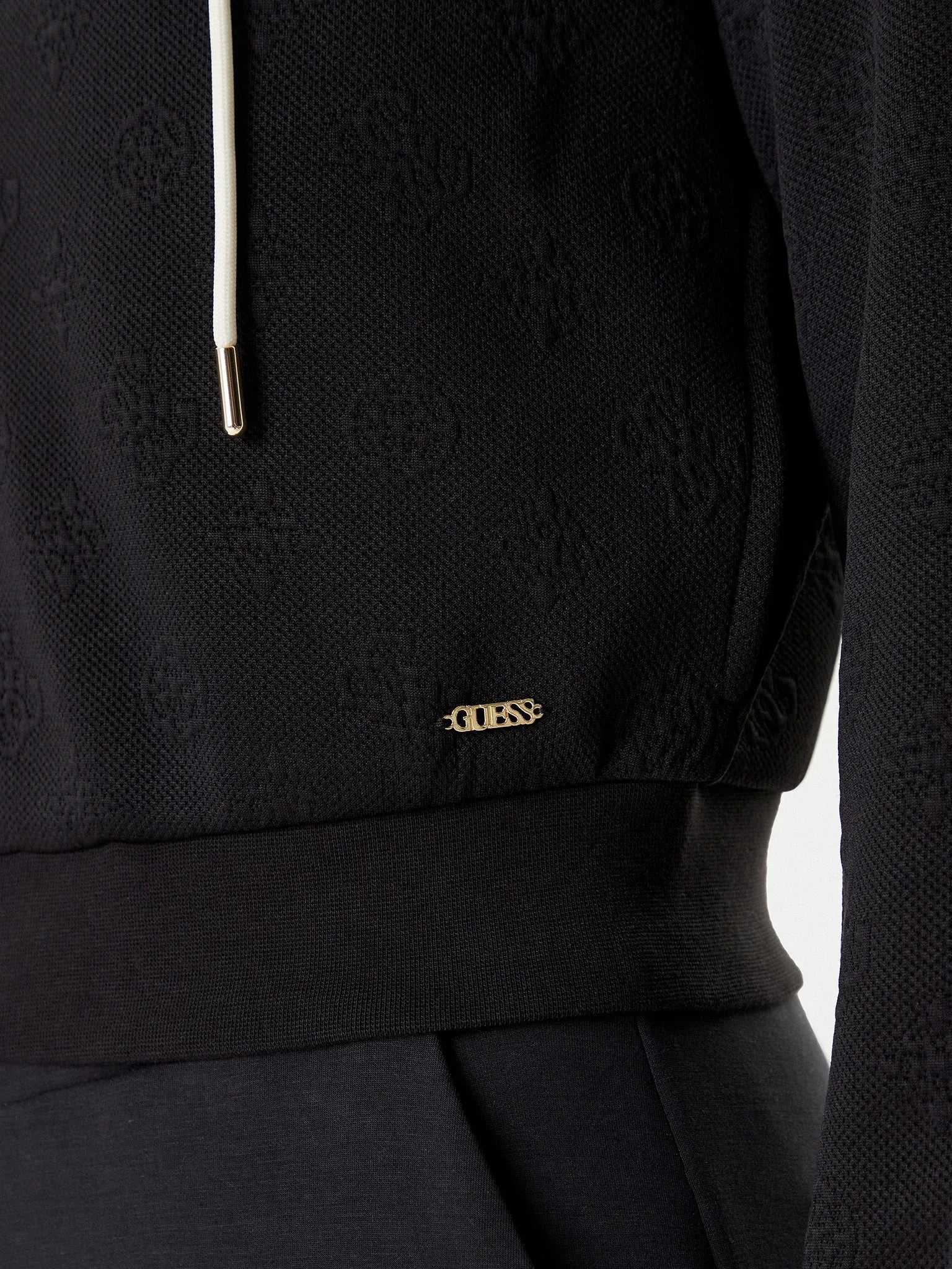 Guess Casaco Training Sweat Training V5yq06 Kbsl2 Black Preto_shot5