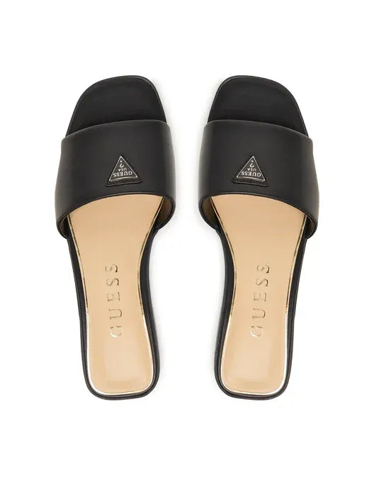 Guess Chinelos Slippers Fljrma Black Preto_shot1