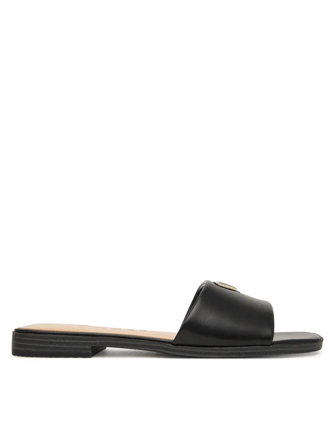 Guess Chinelos Slippers Fljrma Black Preto_shot6
