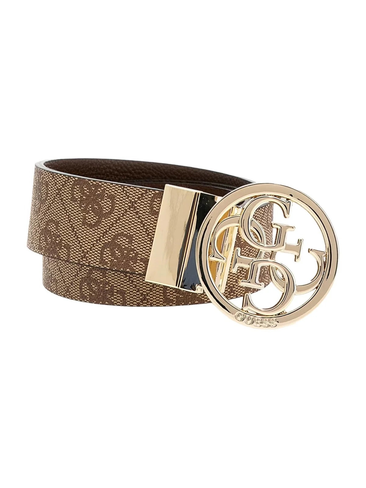 Guess Cinto Belt Bw9166 P4235 Latte.logo Latte_shot1
