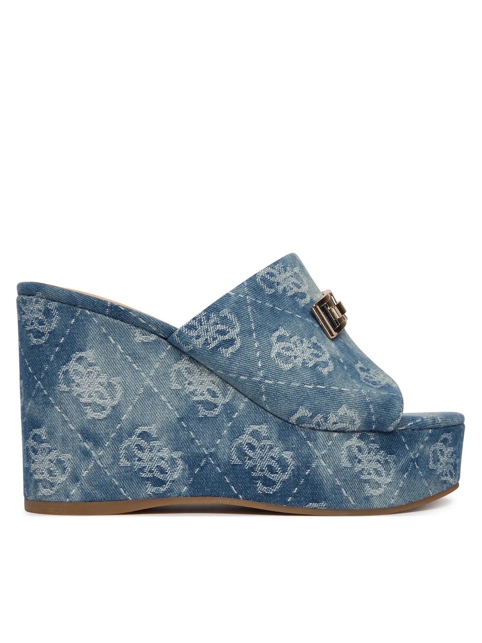 Guess Sandalias Sandals Fljev2 Blue.logo Azul_shot1