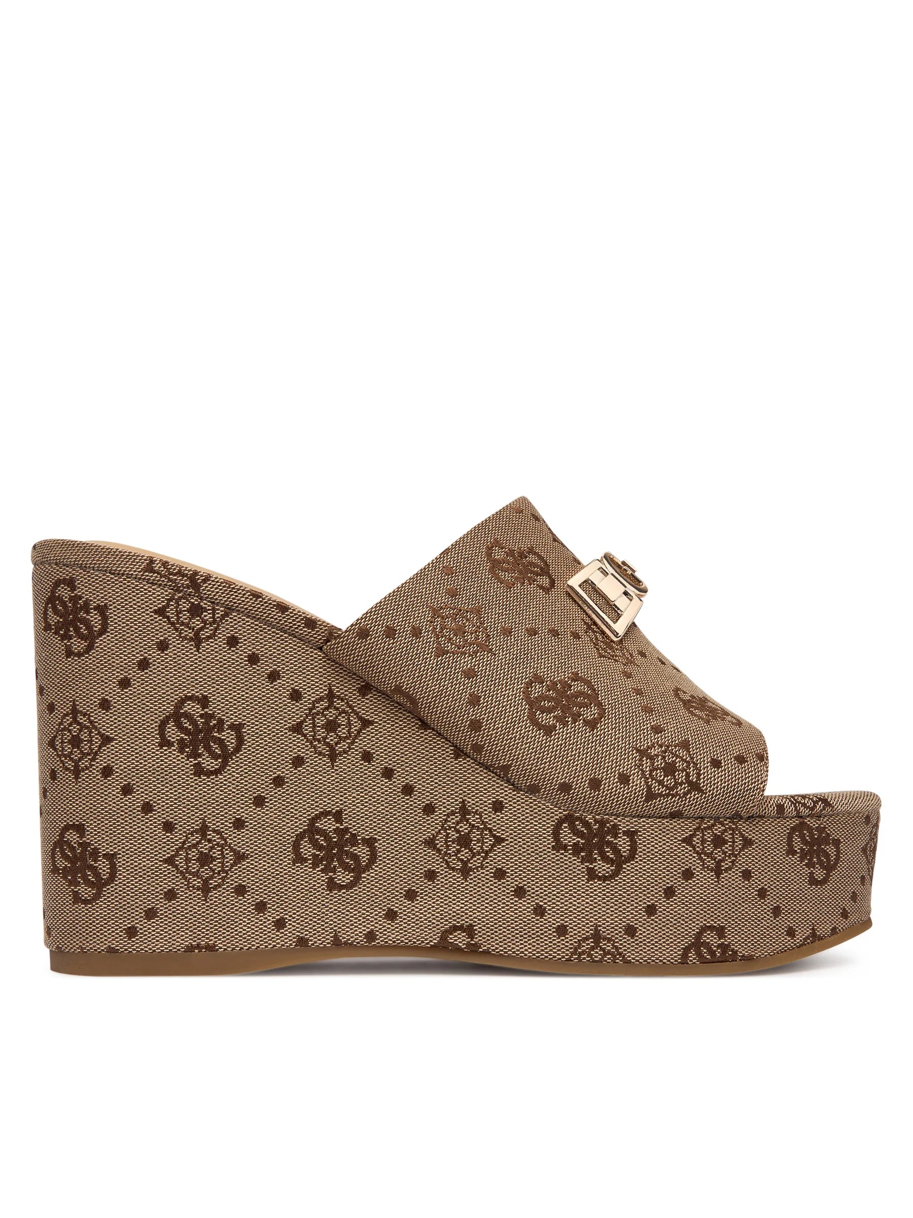 Guess Sandalias Sandals Fljevz Beige.logo Beige_shot5
