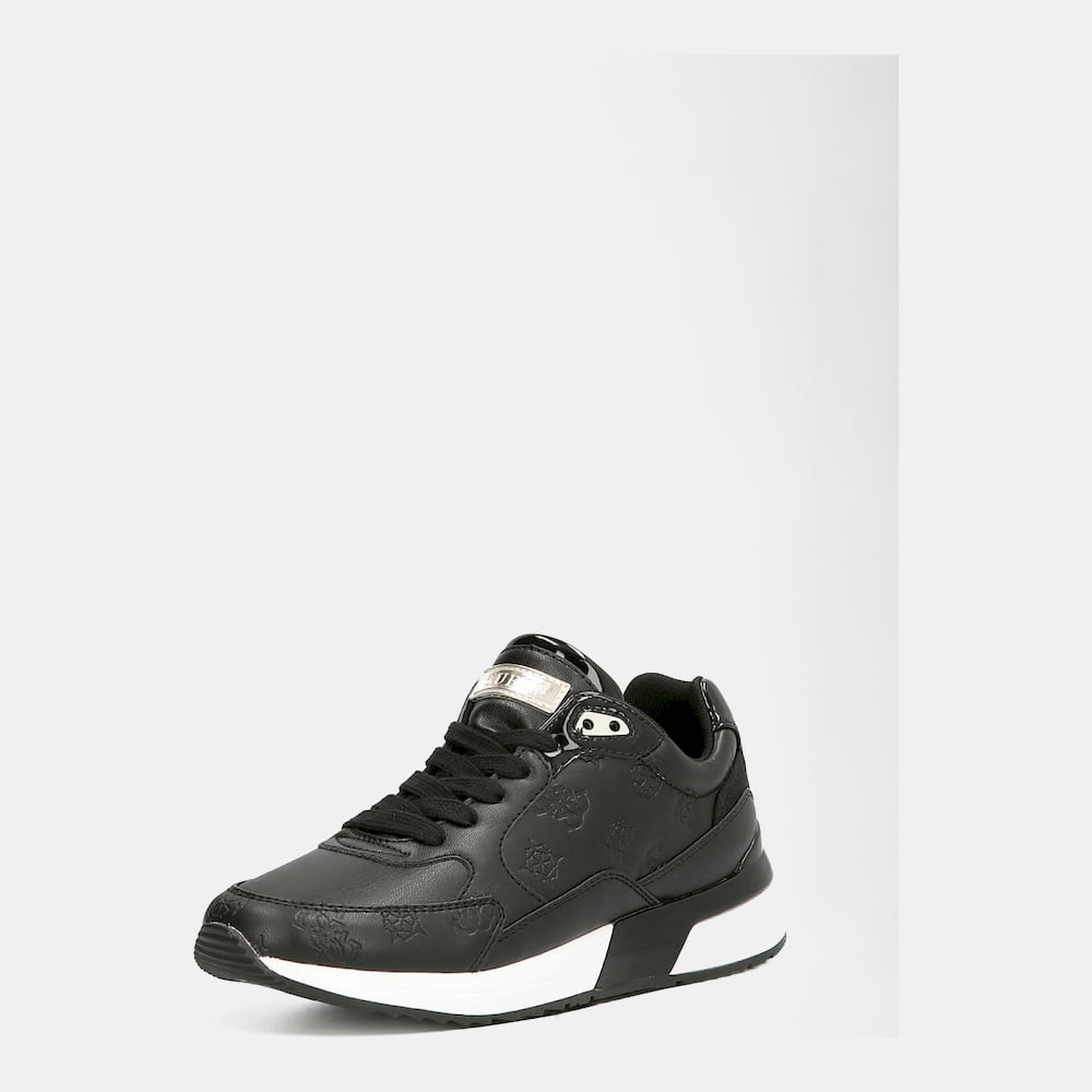 Guess Sapatilhas Sneakers Shoes Fl5mx2pel12 Black.logo Preto Shot10