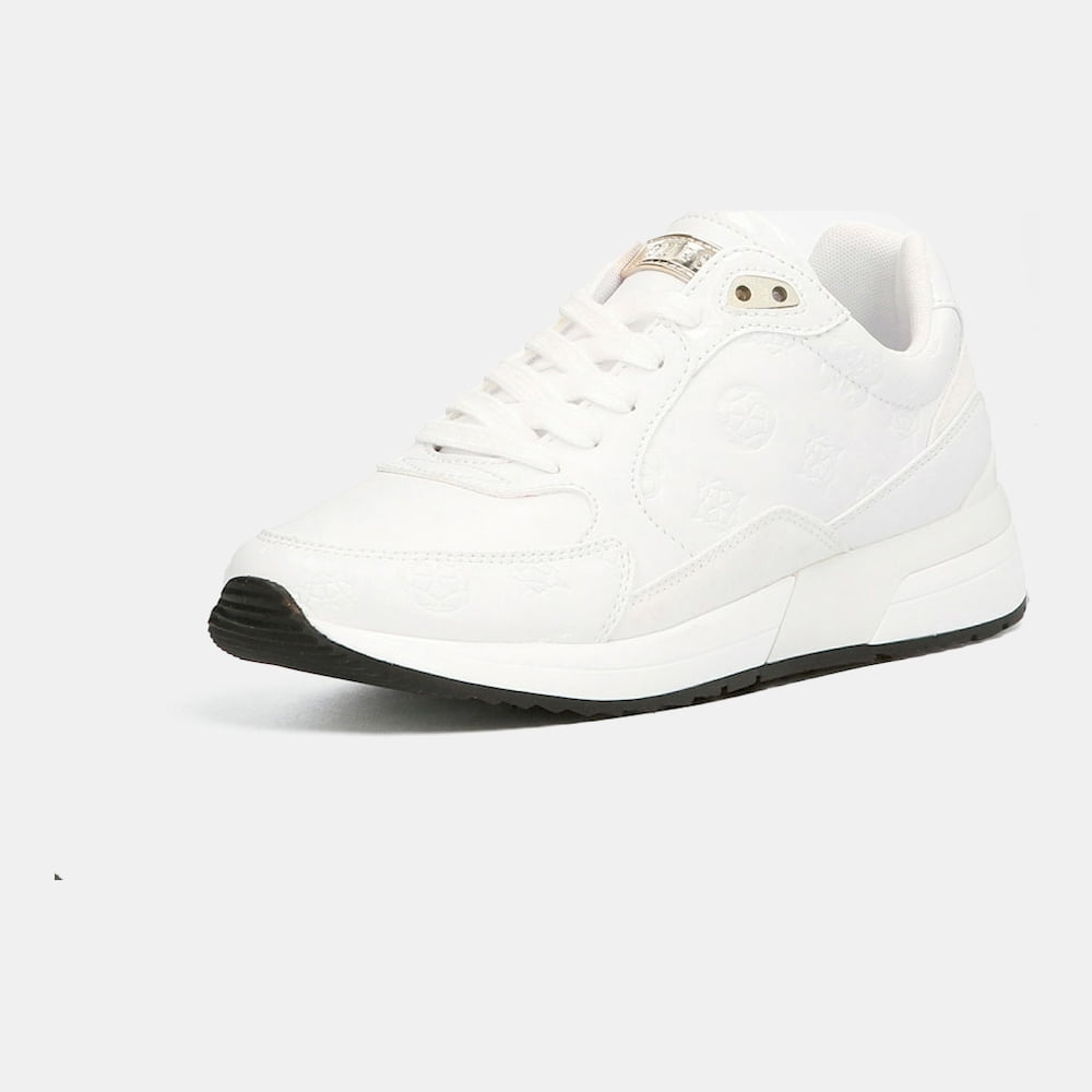 Guess Sapatilhas Sneakers Shoes Fl5mx2pel12 White.logo Branco Shot10