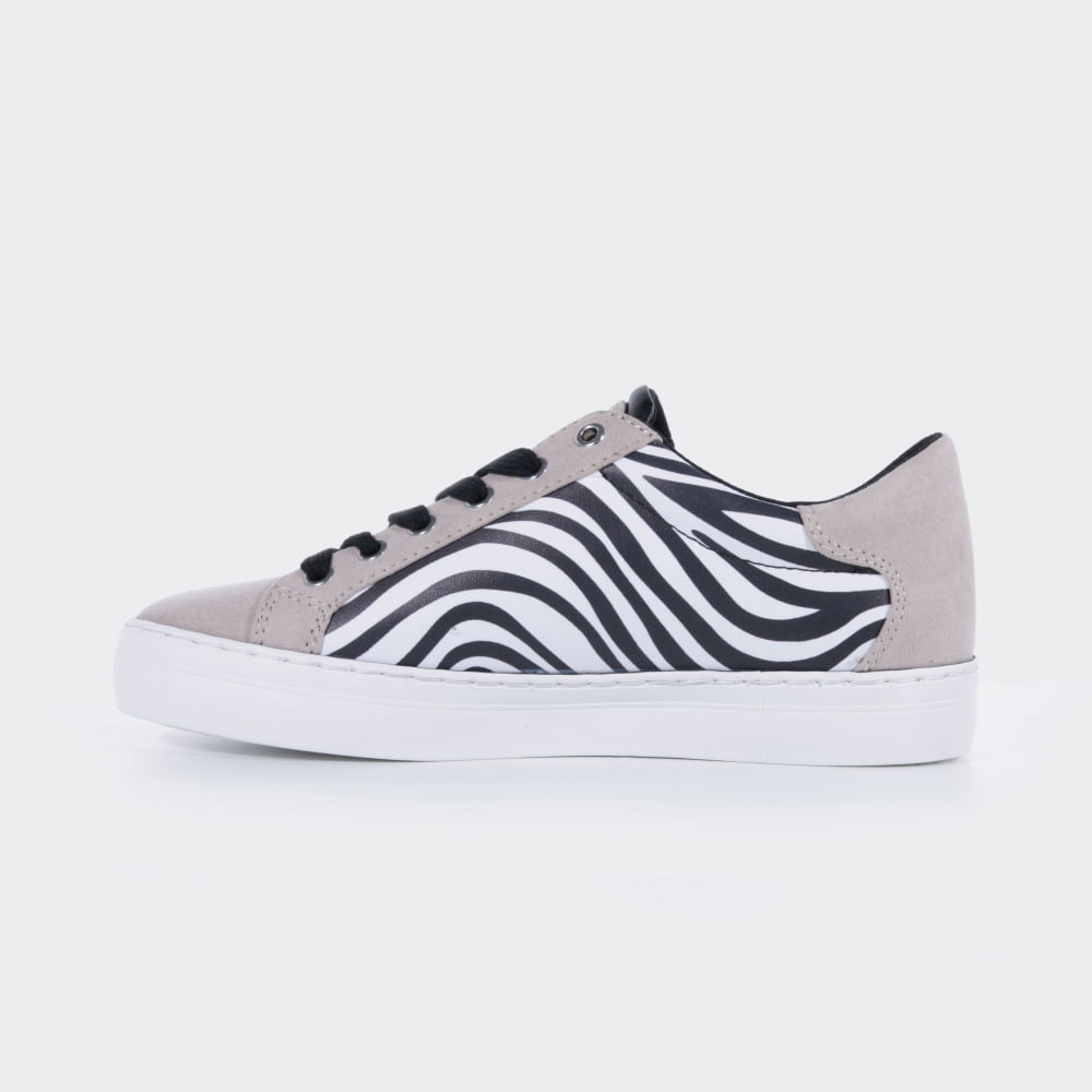 Guess Sapatilhas Sneakers Shoes Fl7grypel12 Zebra Zebra Shot4