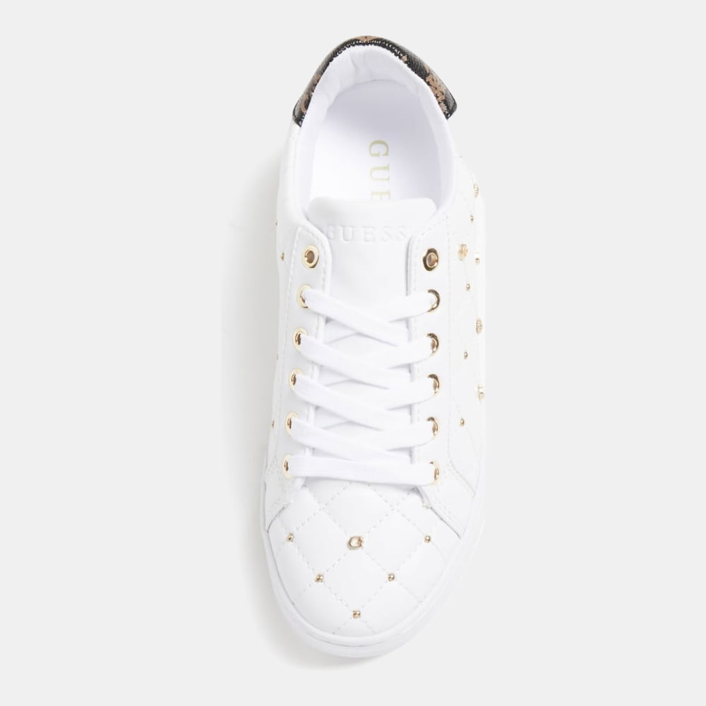 Guess Sapatilhas Sneakers Shoes Fl8beefal12 White Branco Shot6