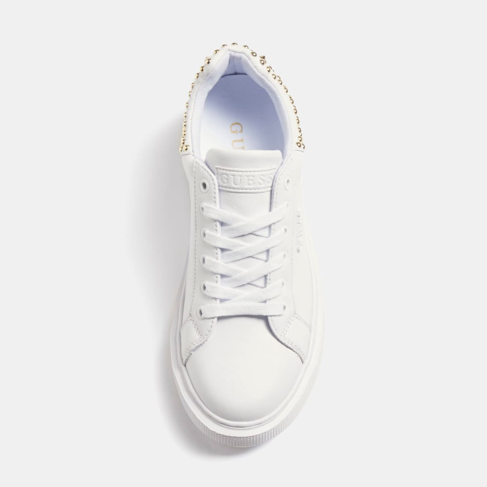 Guess Sapatilhas Sneakers Shoes Fl8hallea12 White Branco Shot5