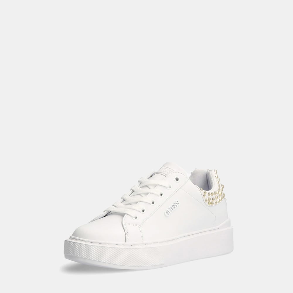 Guess Sapatilhas Sneakers Shoes Fl8hallea12 White Branco Shot9