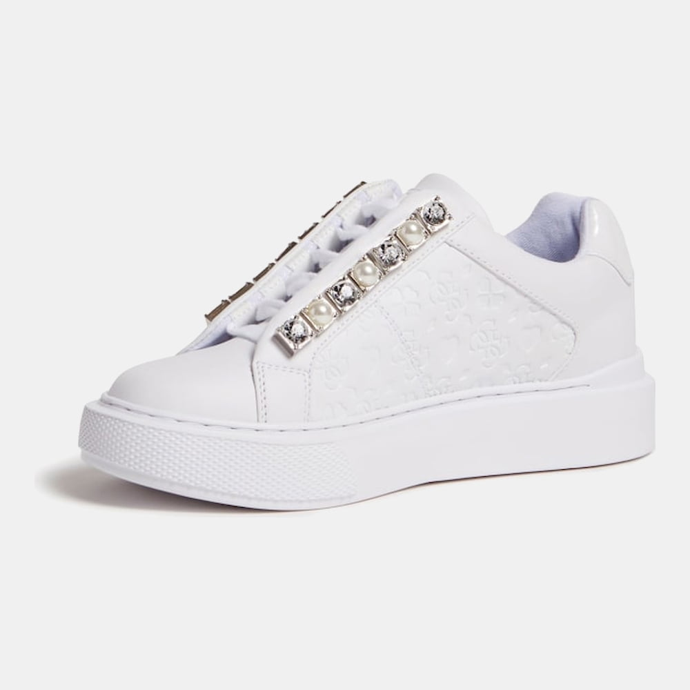 Guess Sapatilhas Sneakers Shoes Fl8hayfal12 White Branco Shot6