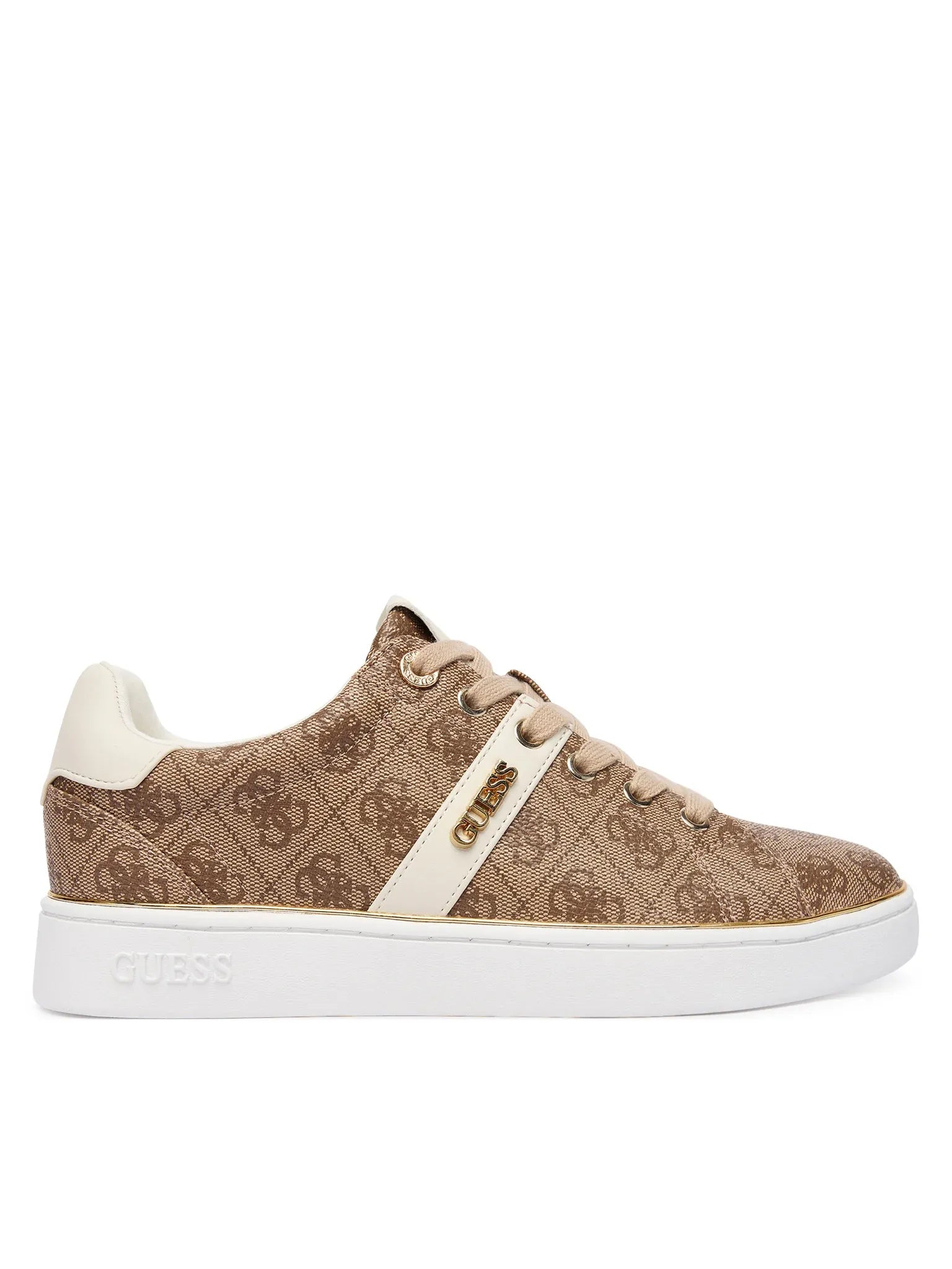 Guess Sapatilhas Sneakers Shoes Flfbtz Beige.logo Beige_shot1