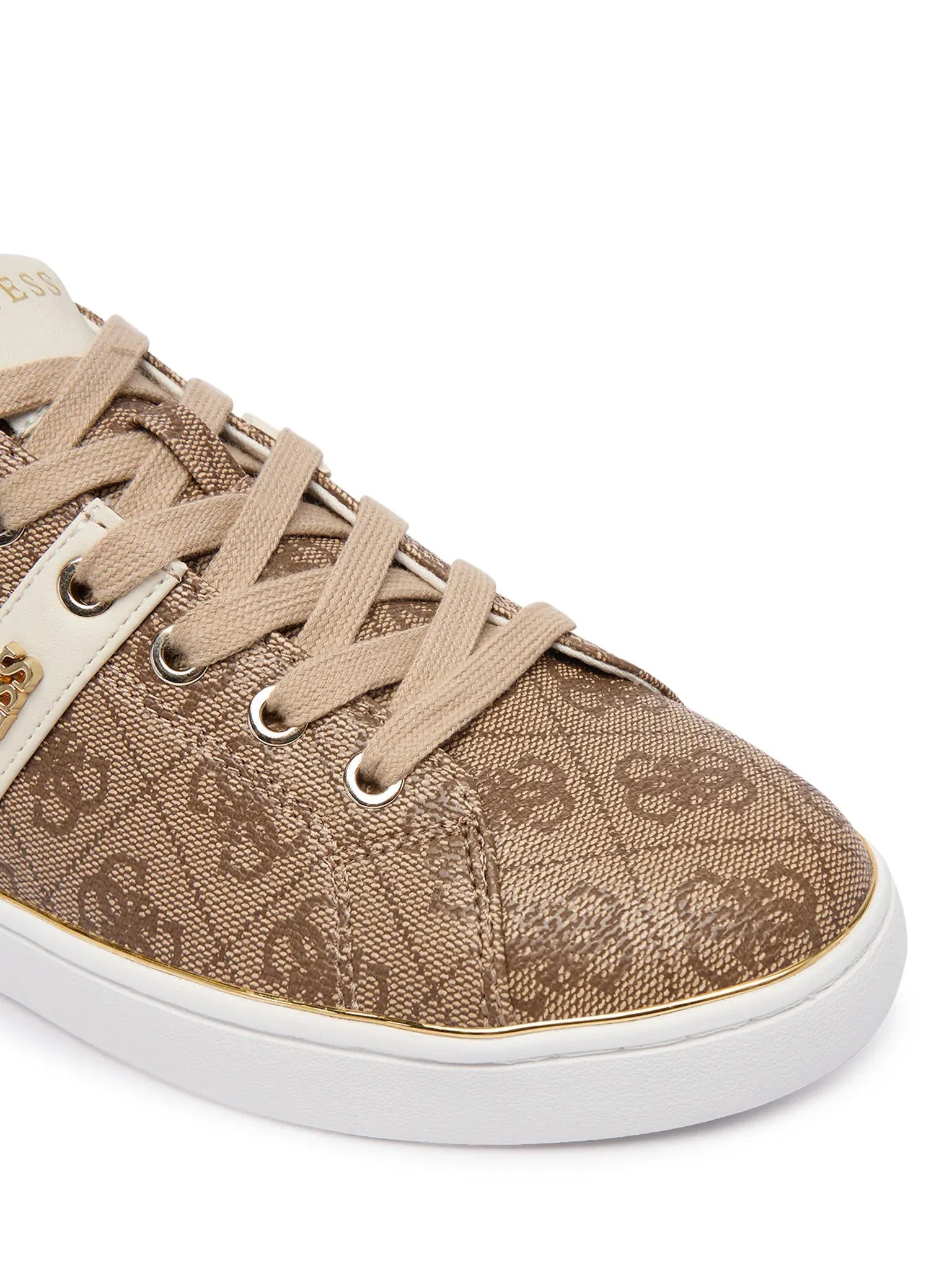 Guess Sapatilhas Sneakers Shoes Flfbtz Beige.logo Beige_shot5