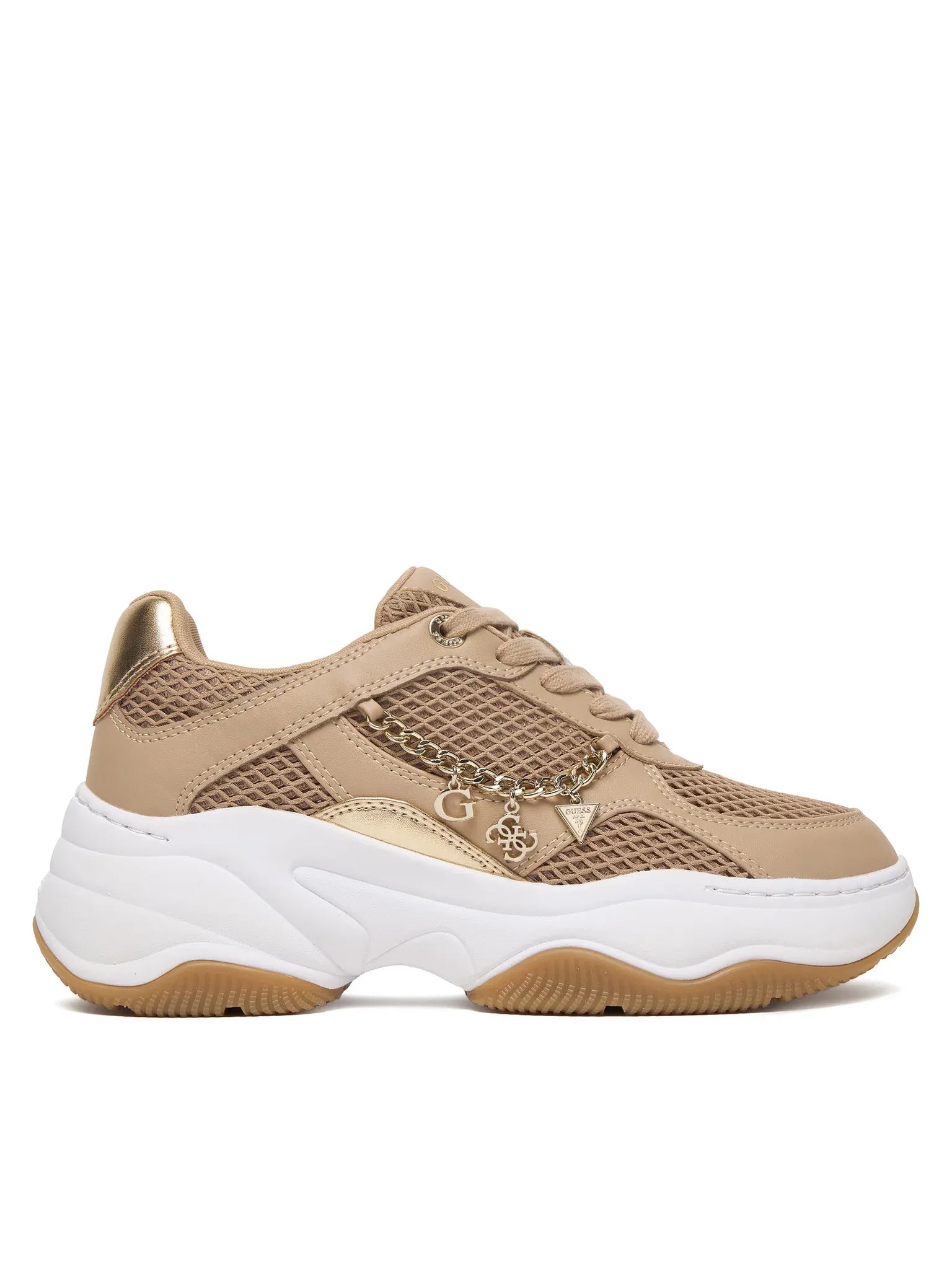 Guess Sapatilhas Sneakers Shoes Flphar Beige Beige_shot2