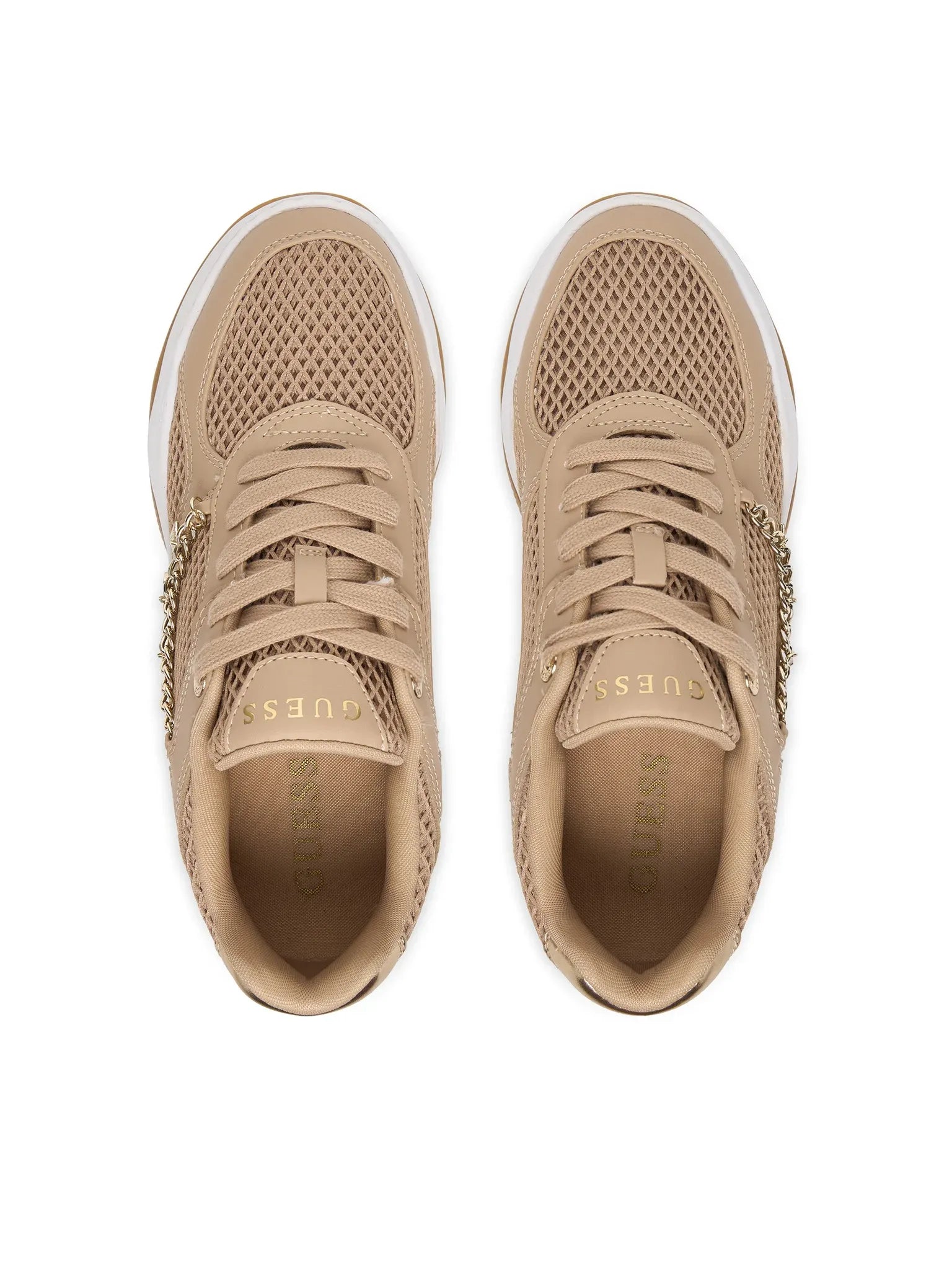 Guess Sapatilhas Sneakers Shoes Flphar Beige Beige_shot5