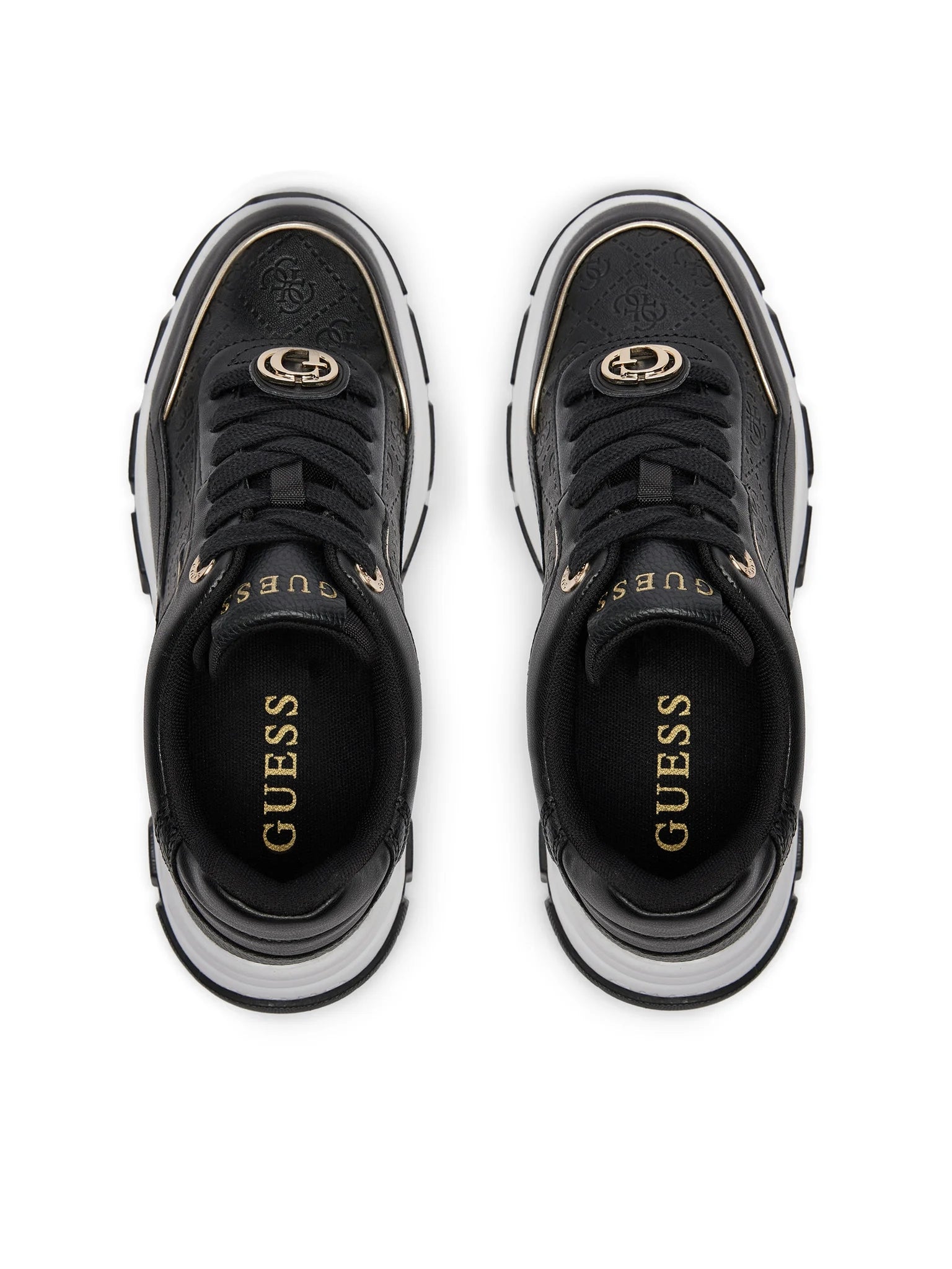 Guess Sapatilhas Sneakers Shoes Fltber Black Preto_shot6