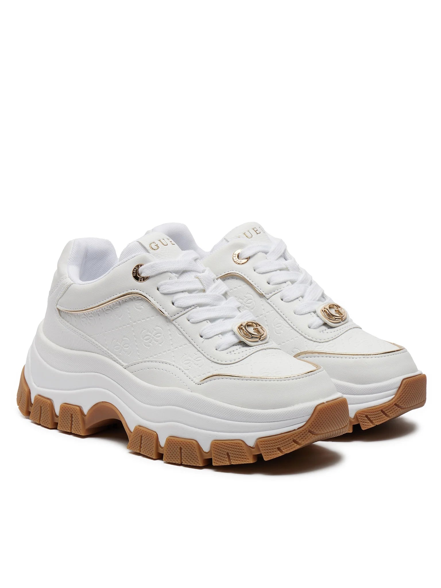 Guess Sapatilhas Sneakers Shoes Fltber White Branco_shot3