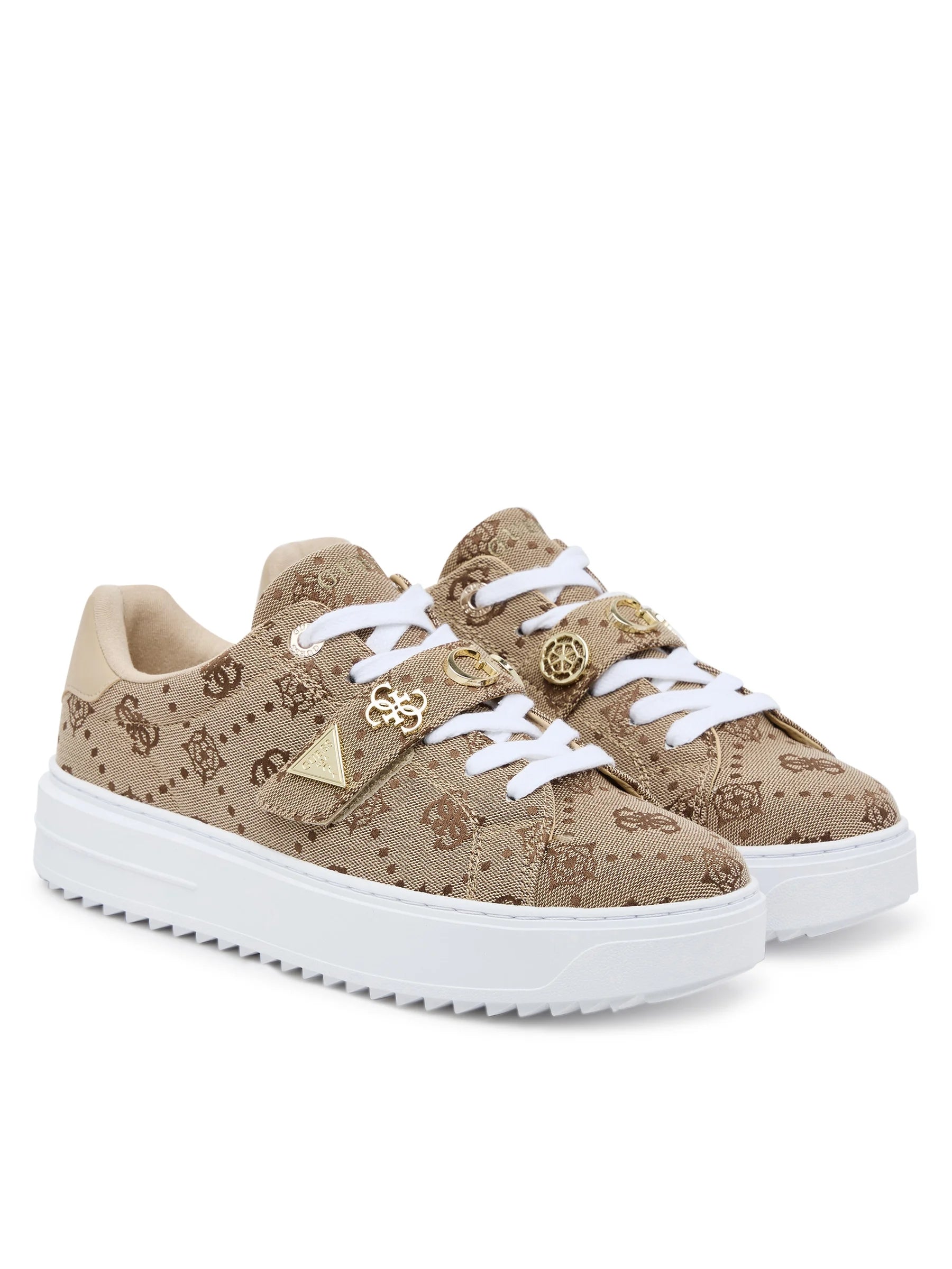 Guess Sapatilhas Sneakers Shoes Fltdr2 Latte Latte_shot1