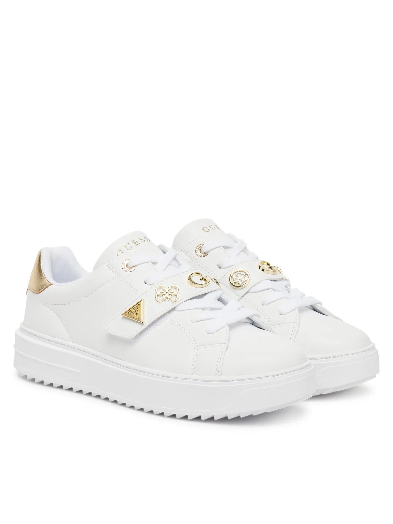 Guess Sapatilhas Sneakers Shoes Fltdri White Branco_shot2