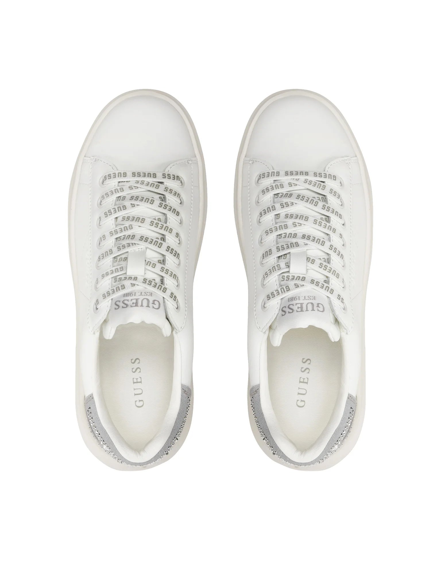 Guess Sapatilhas Sneakers Shoes Fltelb White Grey Branco Cinza_shot5