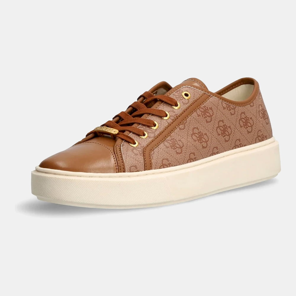 Guess Sapatilhas Sneakers Shoes Fm5vcuele12 Beige.logo Beige Shot14 Resultado