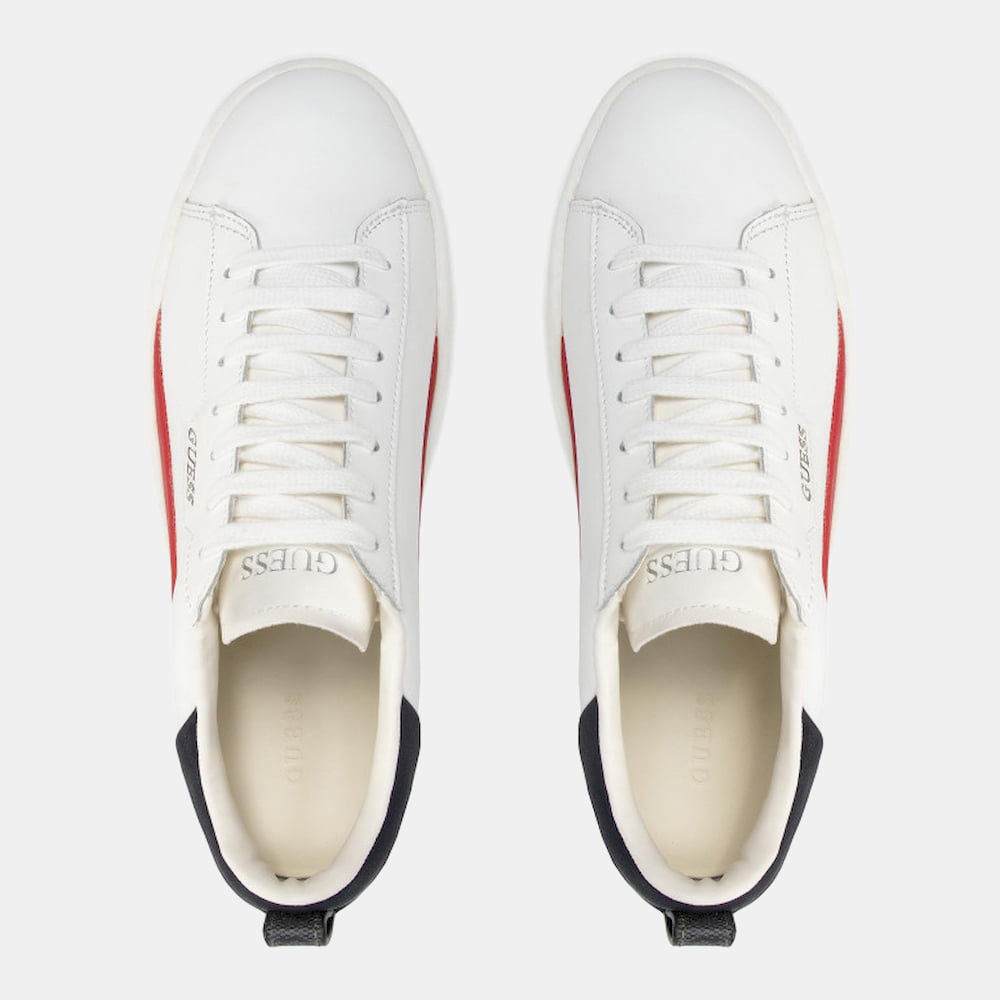Guess Sapatilhas Sneakers Shoes Fm6ver Whi Red Bl Branco Vermelho Preto Shot15 Resultado