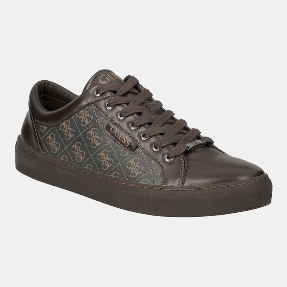 Guess Sapatilhas Sneakers Shoes Fm8lui Brown Castanho Shot8