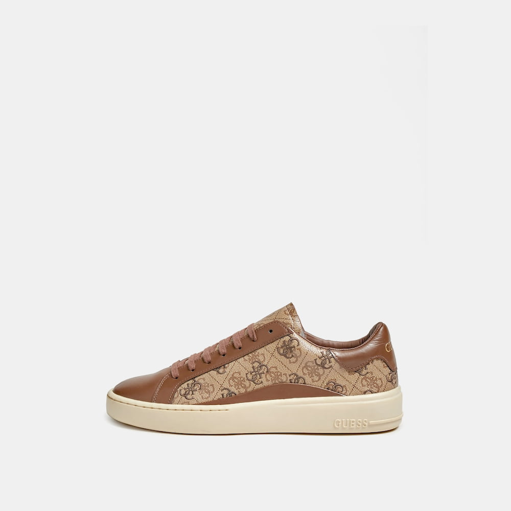 Guess Sapatilhas Sneakers Shoes Fm8verpel12 Beige.logo Beige Shot2