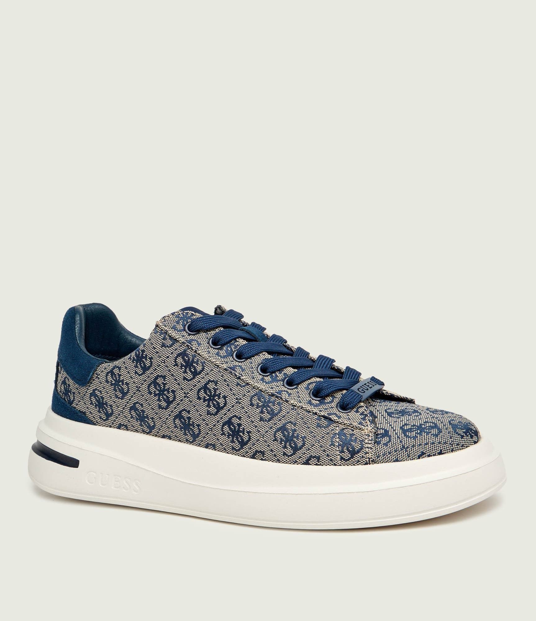 Guess Sapatilhas Sneakers Shoes Fmjeba Navy.logo Navy_shot1
