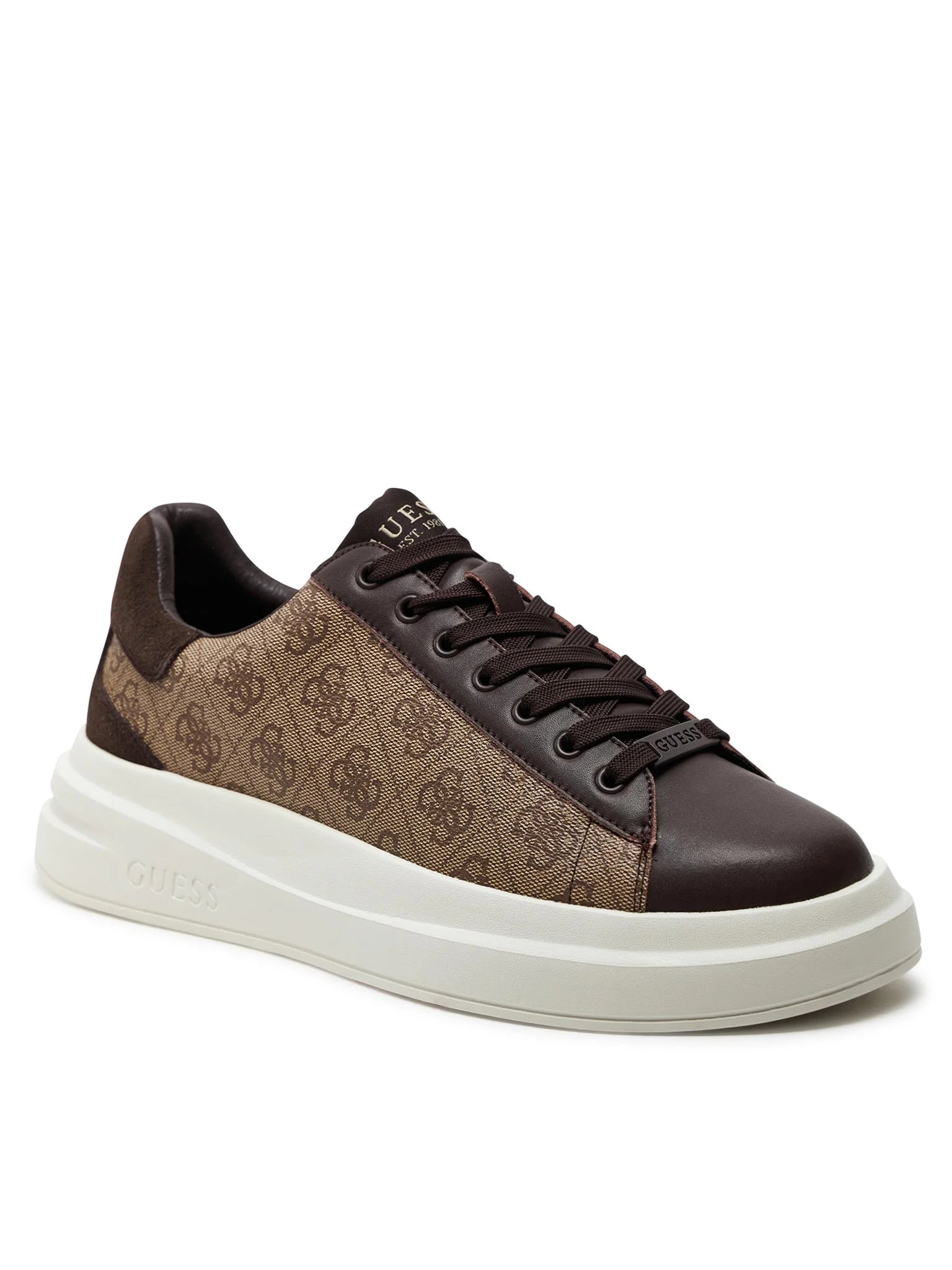 Guess Sapatilhas Sneakers Shoes Fmpvib Beige.logo Beige_shot2