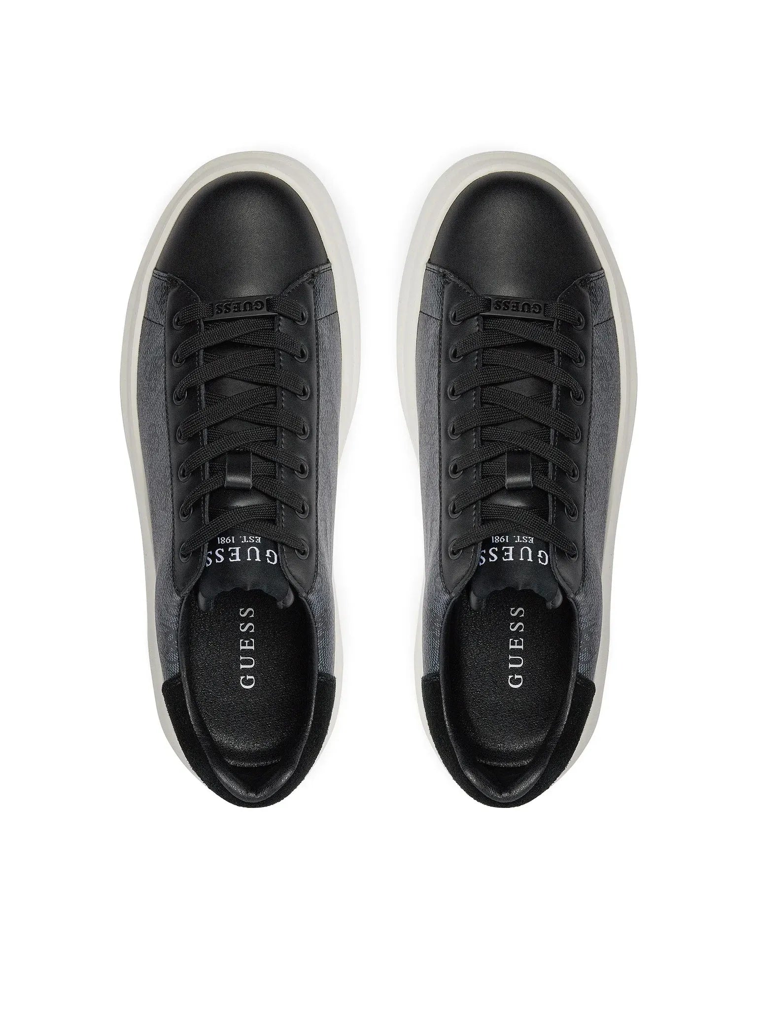 Guess Sapatilhas Sneakers Shoes Fmpvib Black.logo Preto_shot5