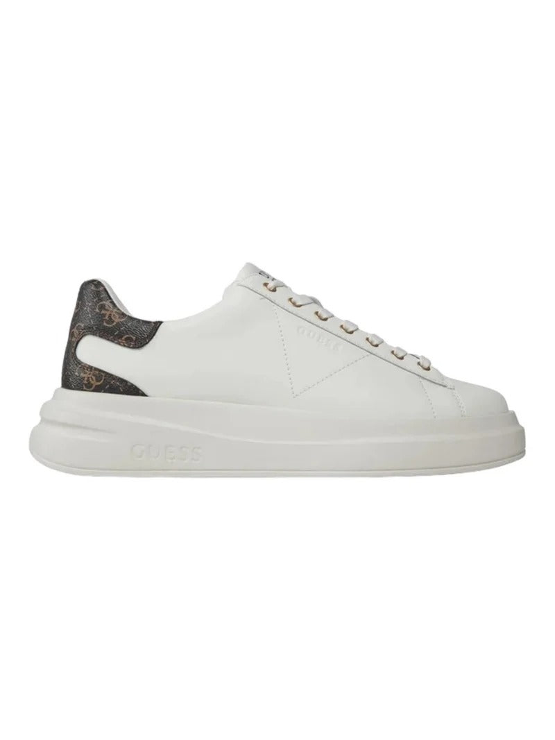 Guess Sapatilhas Sneakers Shoes Fmpvib Whi Brown Branco Castanho_shot1