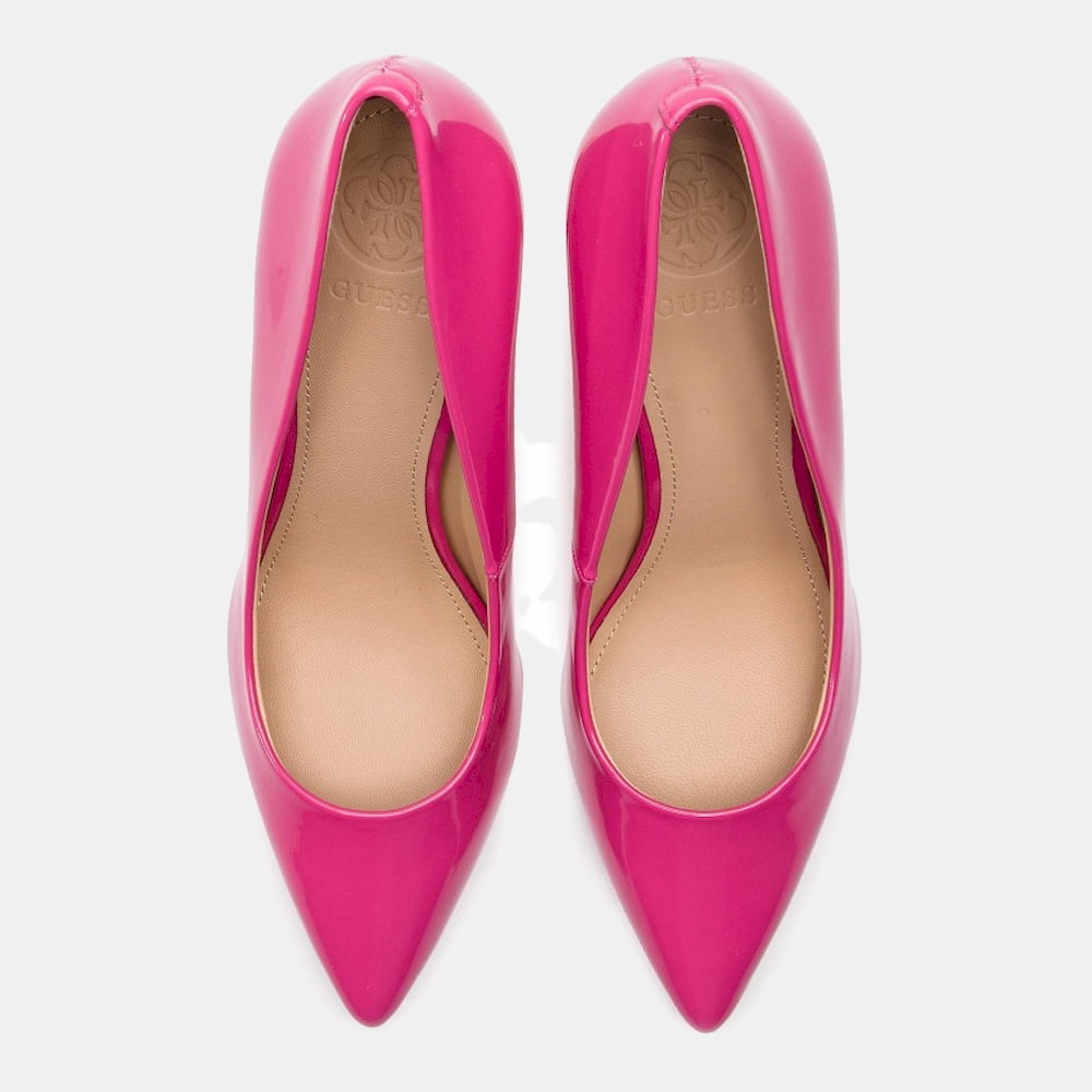 Guess Sapatos Shoes Fl6ba2 Pink Rosa Shot14