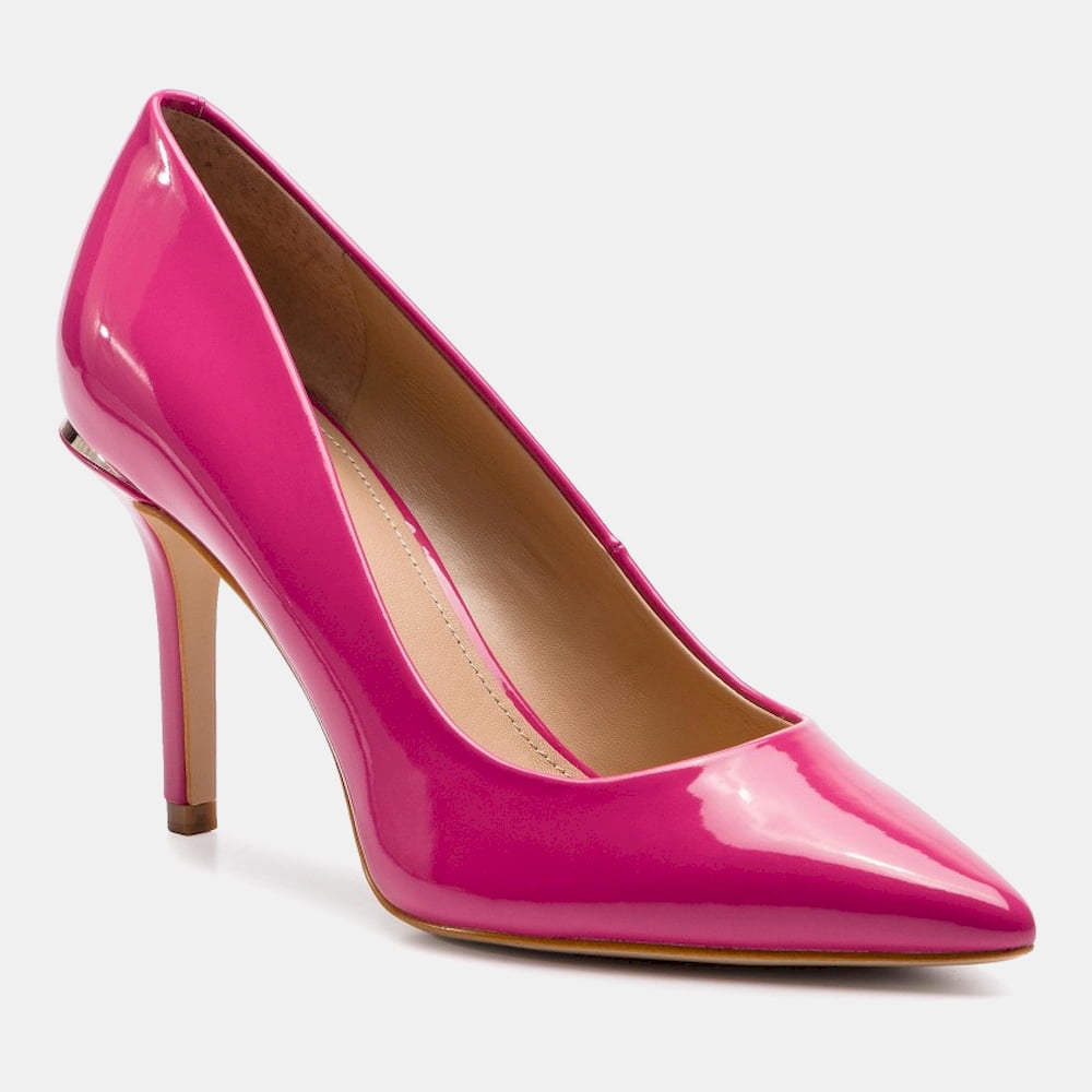 Guess Sapatos Shoes Fl6ba2 Pink Rosa Shot2