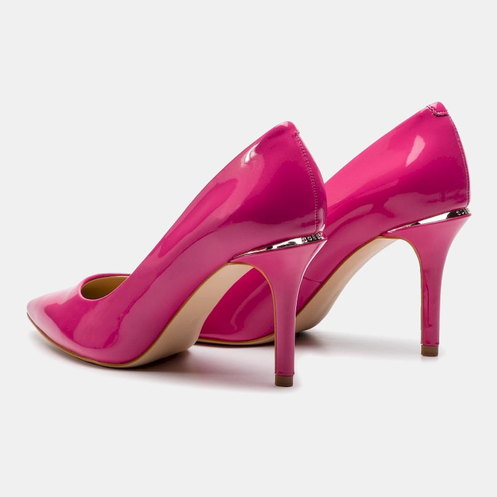 Guess Sapatos Shoes Fl6ba2 Pink Rosa Shot6