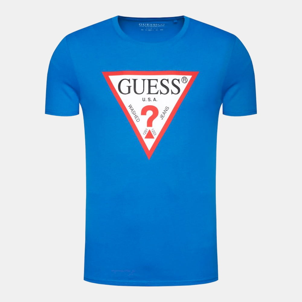 Guess T Shirt M01i71i3z00 Royal Blue Azul Royal Shot6