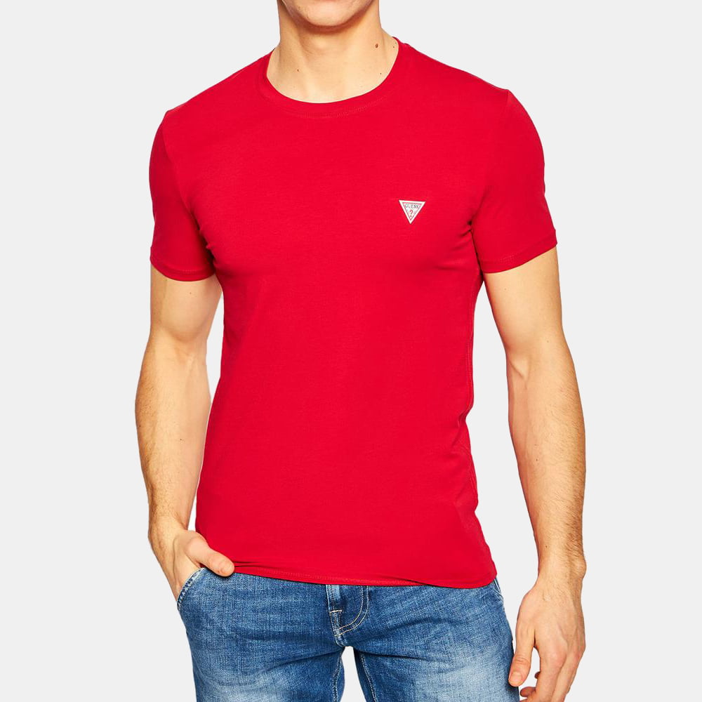 Guess T Shirt M1ri24j1311 Red Vermelho Shot2