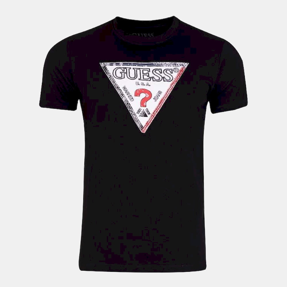 Guess T Shirt M1ri72k8fq1 Black Preto Shot2