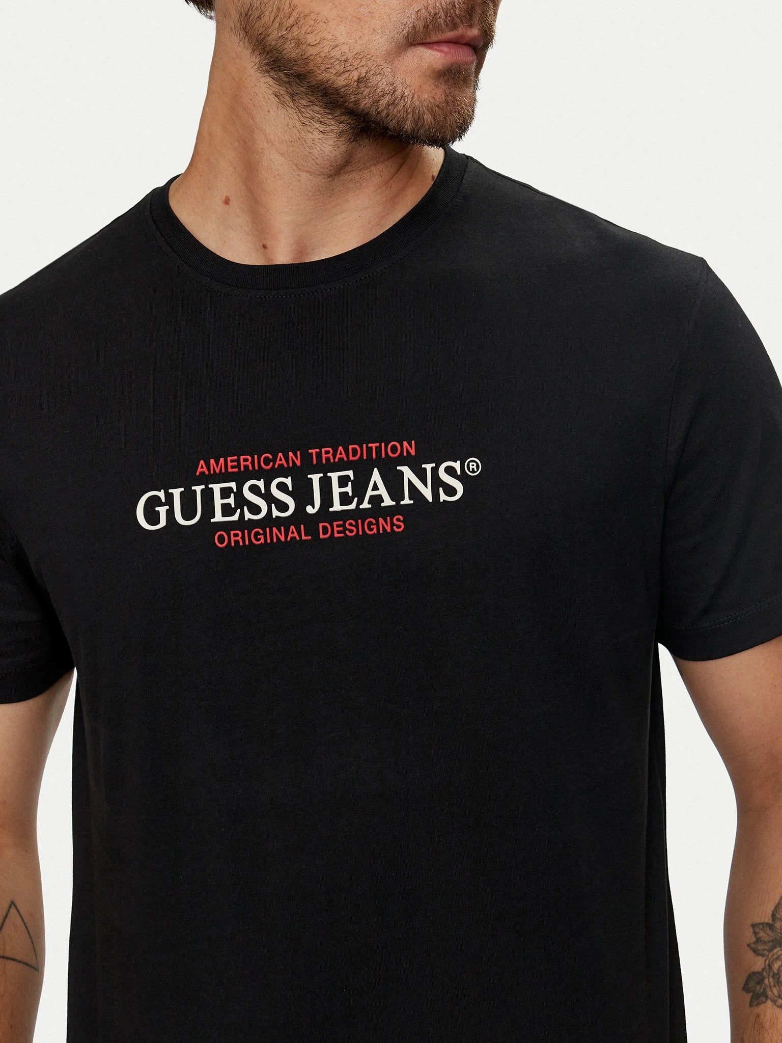 Guess T Shirt M4yi42 K8fq4 Black Preto_shot3