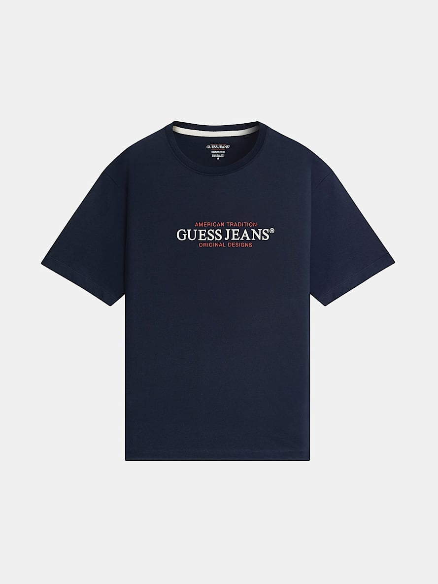 Guess T Shirt M4yi42 K8fq4 Navy Navy_shot4