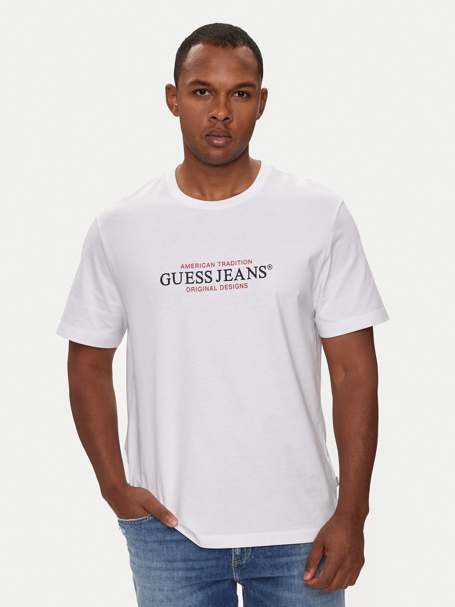 Guess T Shirt M4yi42 K8fq4 White Branco_shot2