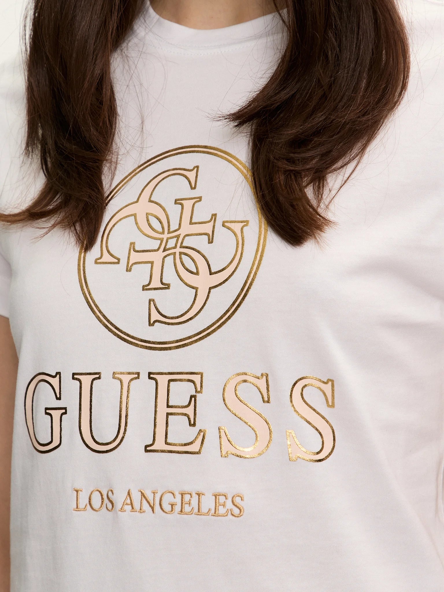 Guess T Shirt V4bi00 I3z14 White Branco_shot4