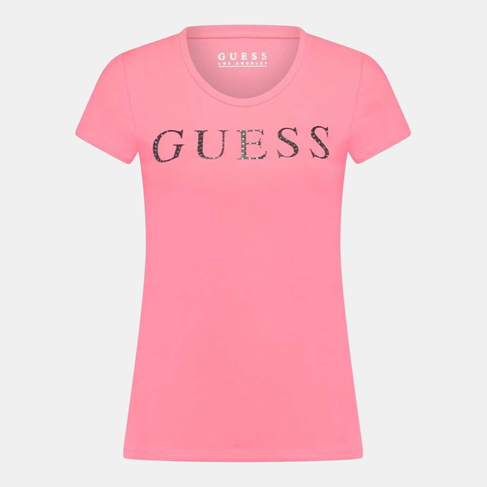 Guess T Shirt W0yi0f J1300 Pink Rosa Shot4