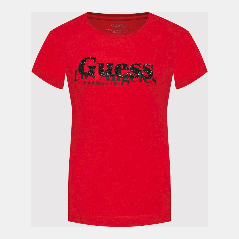 Guess T Shirt W2ri00 J1311 Red Vermelho Shot4