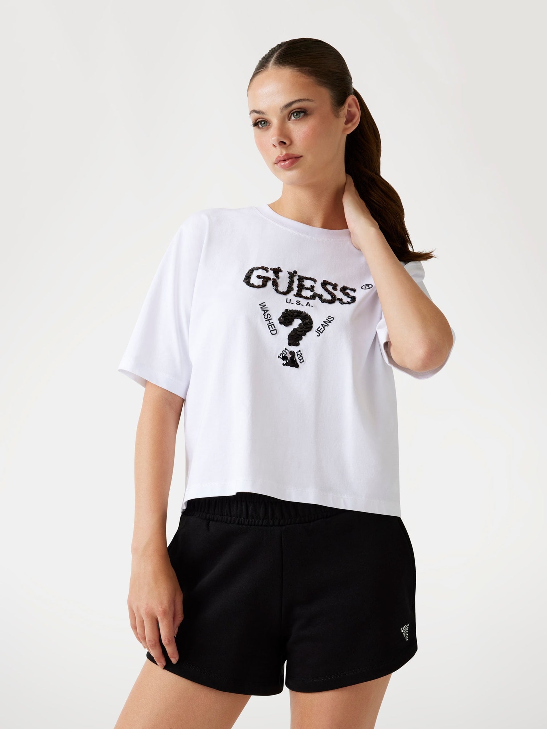 Guess Top V4yi06 I3z14 White Branco_shot5