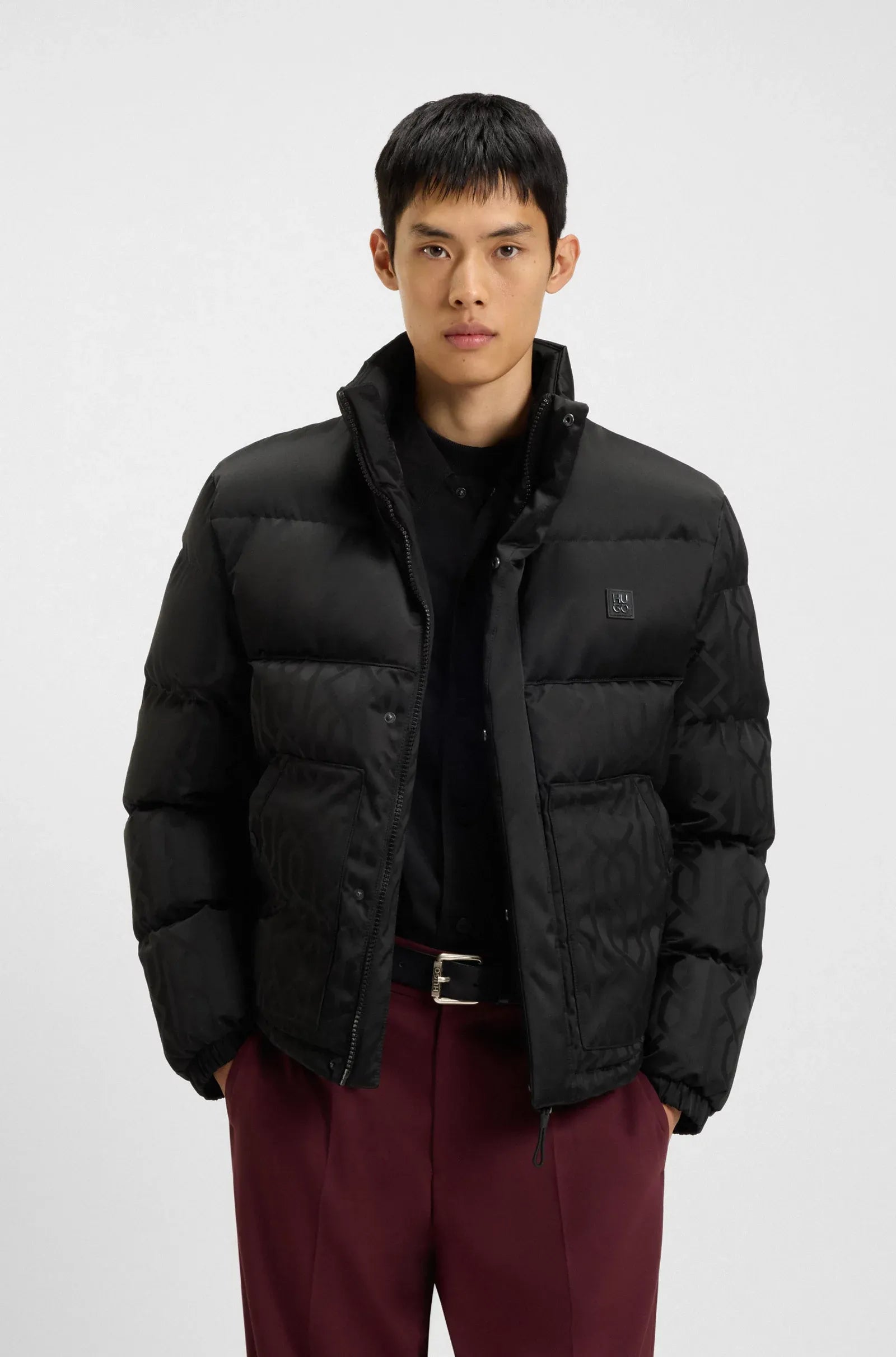 Hugo Blusao Jackets Balto2541 Black Preto_shot1